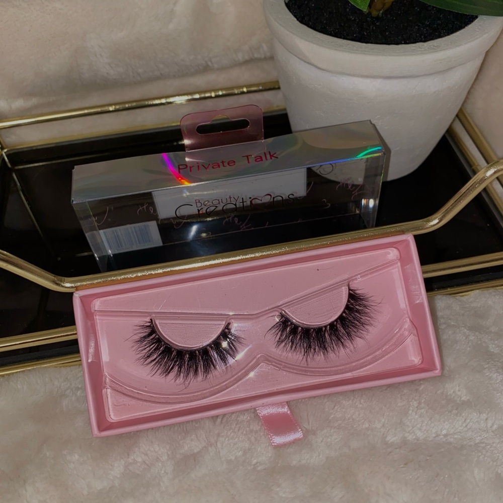 3D faux mink lashes (beauty creations)